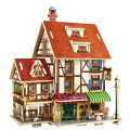 Wood Collectibles Toy for Global Houses-France Café